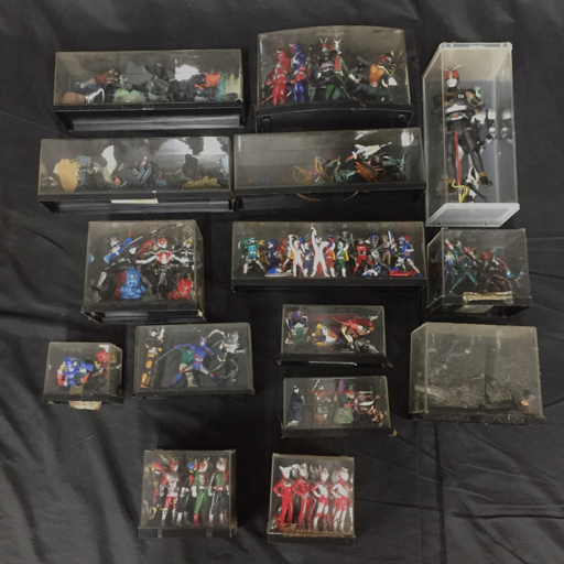 仮面ライダーBLACK シャドウムーン 他 ゴレンジャー ゴジラ ウルトラマンシリーズ フィギュア まとめ セット